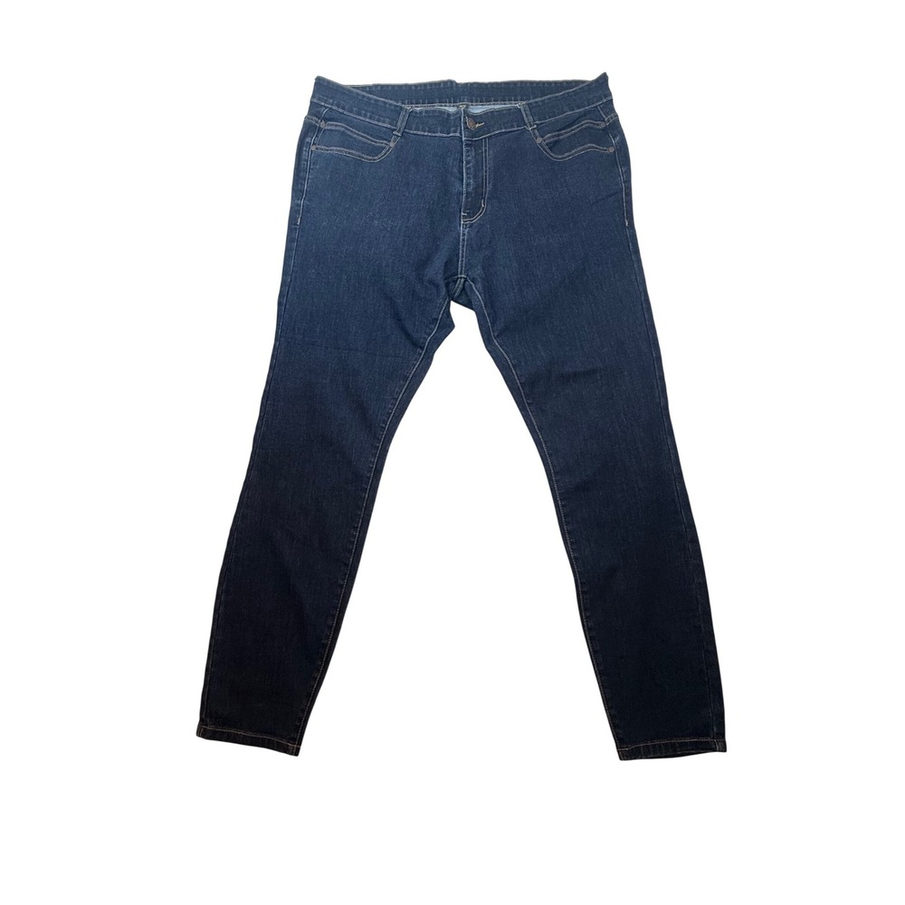 Radian Skinny Jeans Womens 20 Dark Wash Denim Coolmax High Rise Stretch Pants